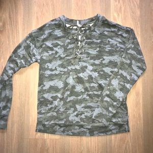 Mudd Camo Sweater